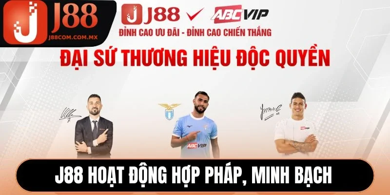 J88 hoạt động hợp pháp, minh bạch