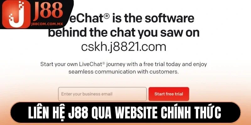 Liên hệ J88 qua website chính thức