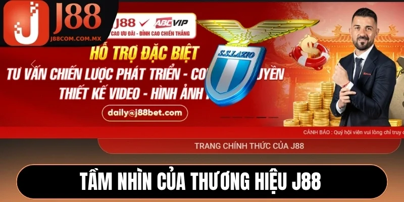 Tầm nhìn của thương hiệu J88