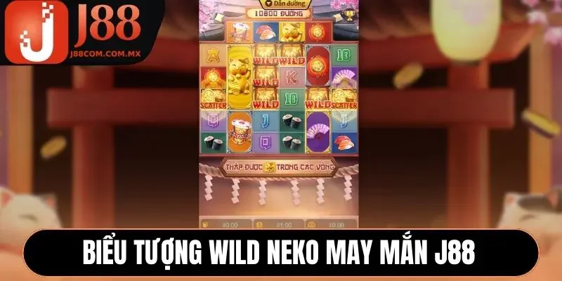 Biểu tượng Wild Neko May Mắn J88