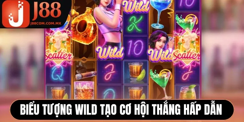 Biểu tượng Wild tạo cơ hội thắng hấp dẫn
