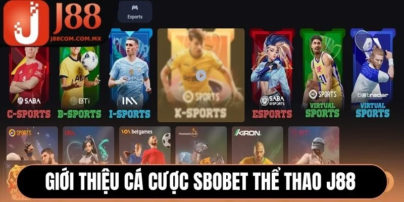 Giới thiệu cá cược Sbobet thể thao J88