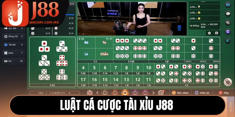 Luật cá cược Tài xỉu J88
