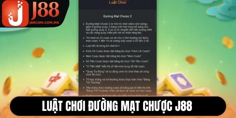 Luật chơi Đường Mạt Chược J88