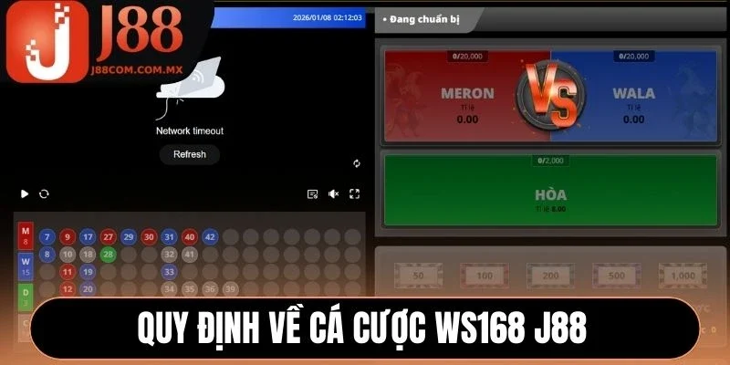 Quy định về cá cược WS168 J88